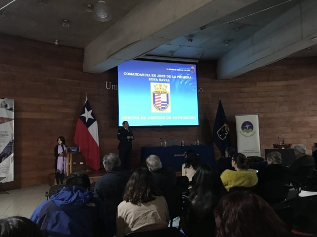 Sr. Aldo Escobal (Oficina de Gestión Patrimonial, Primer Zona Naval)